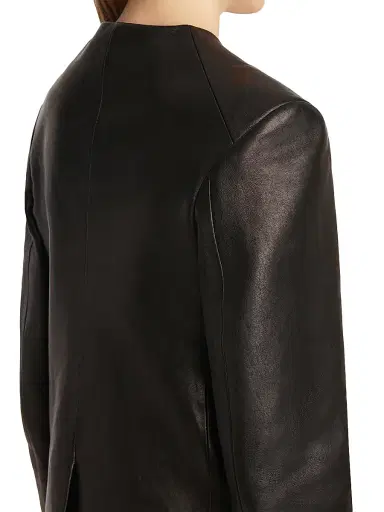 Khaite Women's Jameson Leather Jacket - Black | Thumbnail 5