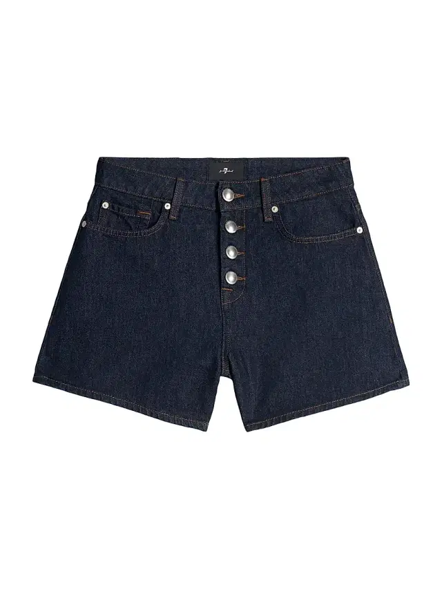 7 For All Mankind Women's Kori Denim A-Line Shorts - Smoove