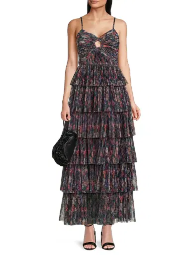 Hutch Women's Rosey Floral Tiered Gown | Thumbnail 2 Hutch Women's Rosey Floral Tiered Gown | Thumbnail 2