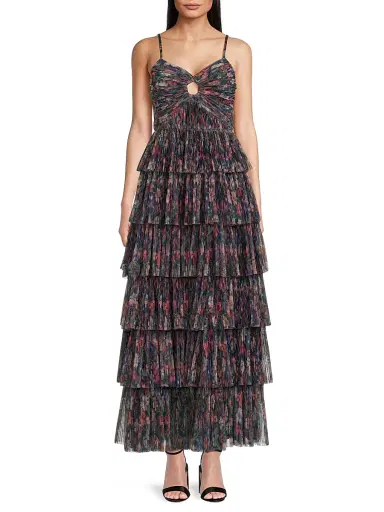 Hutch Women's Rosey Floral Tiered Gown | Thumbnail 3 Hutch Women's Rosey Floral Tiered Gown | Thumbnail 3