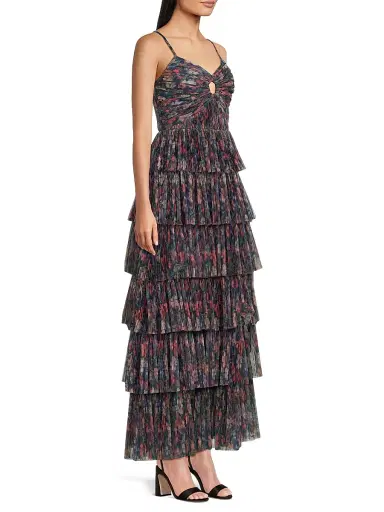 Hutch Women's Rosey Floral Tiered Gown | Thumbnail 4 Hutch Women's Rosey Floral Tiered Gown | Thumbnail 4