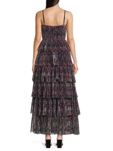Hutch Women's Rosey Floral Tiered Gown | Thumbnail 5 Hutch Women's Rosey Floral Tiered Gown | Thumbnail 5