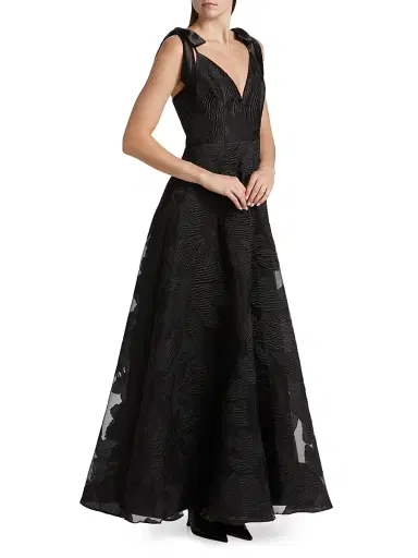 As It May Women's Strapless Jacquard Gown | Thumbnail 4 As It May Women's Strapless Jacquard Gown | Thumbnail 4