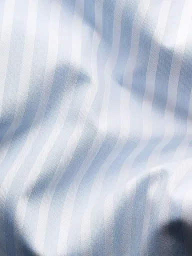 Eton Men's Contemporary Fit Bengal Stripe Shirt - Blue - Size 18 | Thumbnail 8