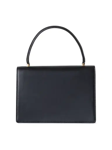 Akris Women's Small Alice Trapezoid Top Handle Bag - Black | Thumbnail 3 Akris Women's Small Alice Trapezoid Top Handle Bag - Black | Thumbnail 3