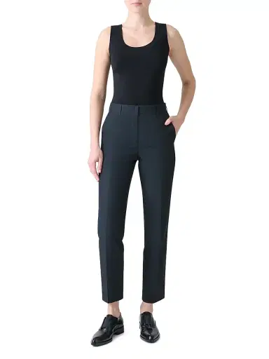 Akris Women's Silk Knit Tank - Black | Thumbnail 2 Akris Women's Silk Knit Tank - Black | Thumbnail 2