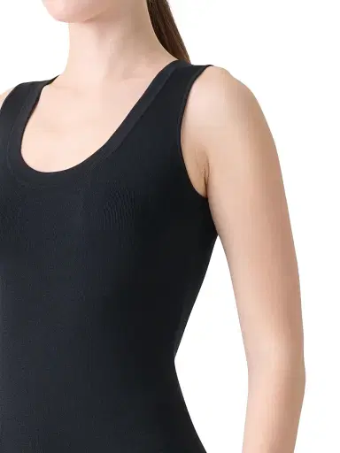Akris Women's Silk Knit Tank - Black | Thumbnail 6 Akris Women's Silk Knit Tank - Black | Thumbnail 6