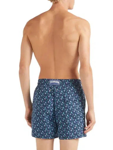 Vilebrequin Men's Micro Ronde des Tortues Rainbow Swim Trunks | Thumbnail 4 Vilebrequin Men's Micro Ronde des Tortues Rainbow Swim Trunks | Thumbnail 4