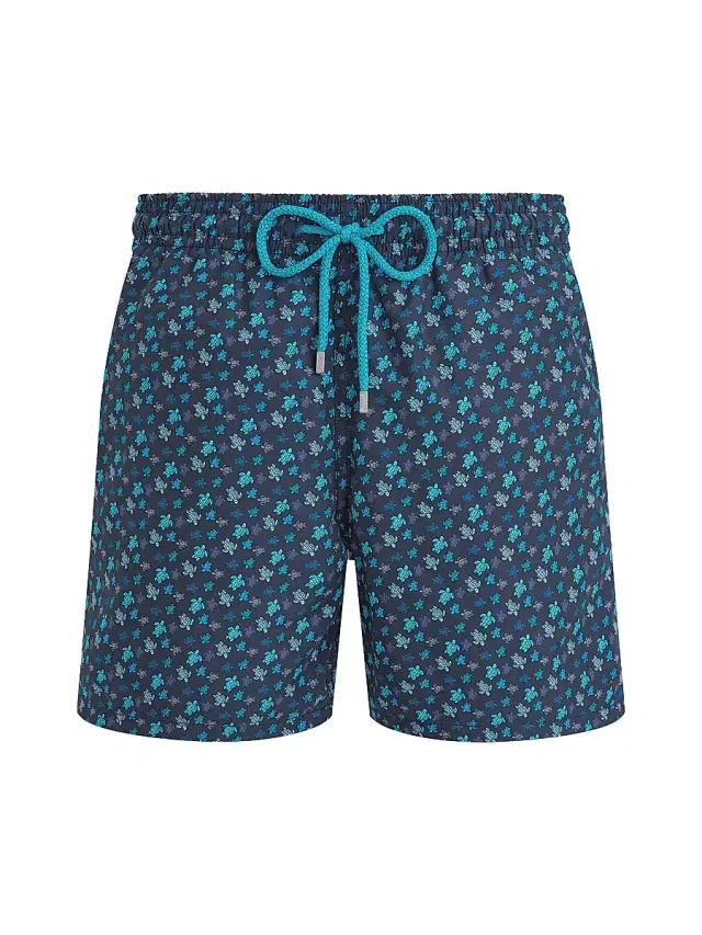 Men's Micro Ronde des Tortues Rainbow Swim Trunks - Paon