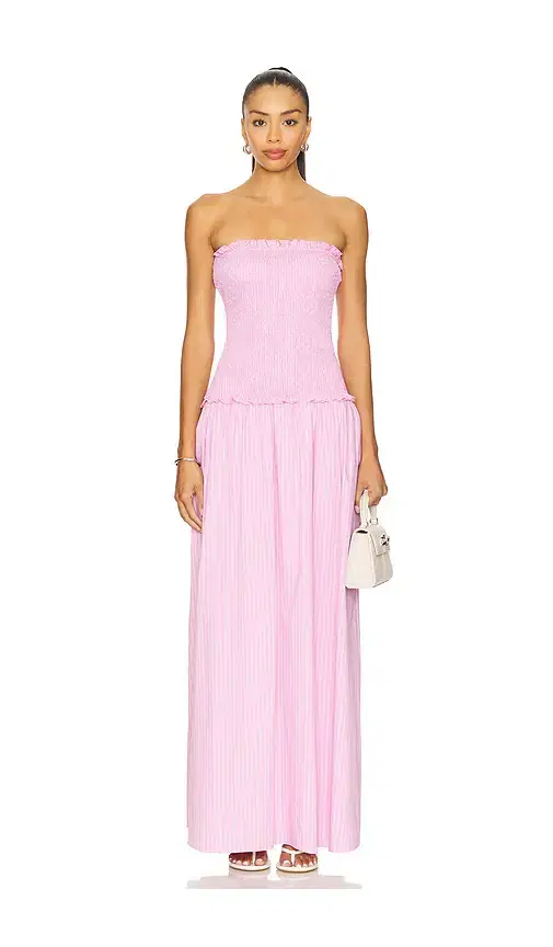 MORE TO COME Izabella Strapless Maxi Dress