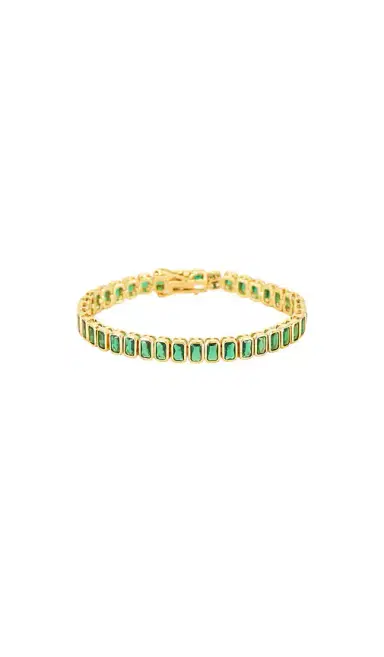 BRACHA Esmi Rectangle Tennis Bracelet | Thumbnail 2 BRACHA Esmi Rectangle Tennis Bracelet | Thumbnail 2