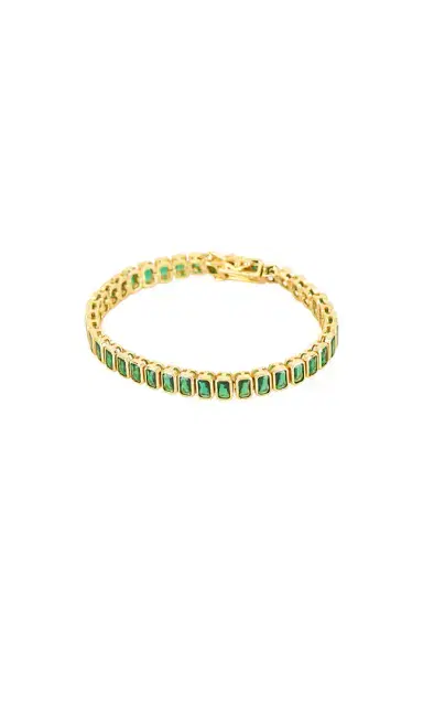 BRACHA Esmi Rectangle Tennis Bracelet | Thumbnail 1 BRACHA Esmi Rectangle Tennis Bracelet | Thumbnail 1
