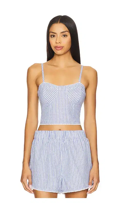 BLANKNYC Bustier Crop Top