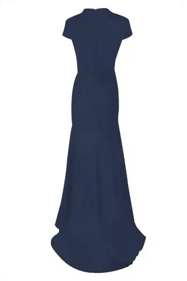Oscar de la Renta Embroidered Cherry Blossom Gown | Thumbnail 2