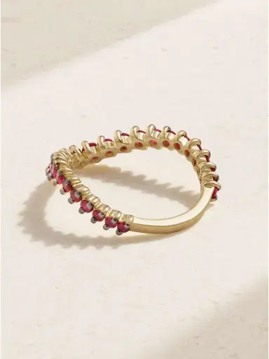 Yvonne Léon Alliance 9-karat Gold Ruby Ring | Thumbnail 3 Yvonne Léon Alliance 9-karat Gold Ruby Ring | Thumbnail 3