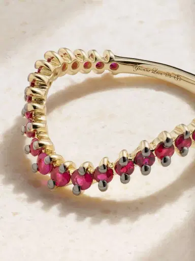 Yvonne Léon Alliance 9-karat Gold Ruby Ring | Thumbnail 4 Yvonne Léon Alliance 9-karat Gold Ruby Ring | Thumbnail 4