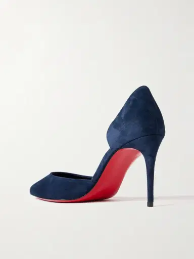 Christian Louboutin Iriza 85 Suede Pumps | Thumbnail 3 Christian Louboutin Iriza 85 Suede Pumps | Thumbnail 3