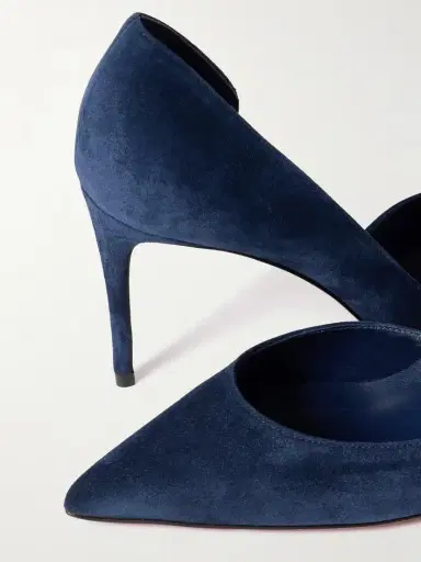 Christian Louboutin Iriza 85 Suede Pumps | Thumbnail 4 Christian Louboutin Iriza 85 Suede Pumps | Thumbnail 4