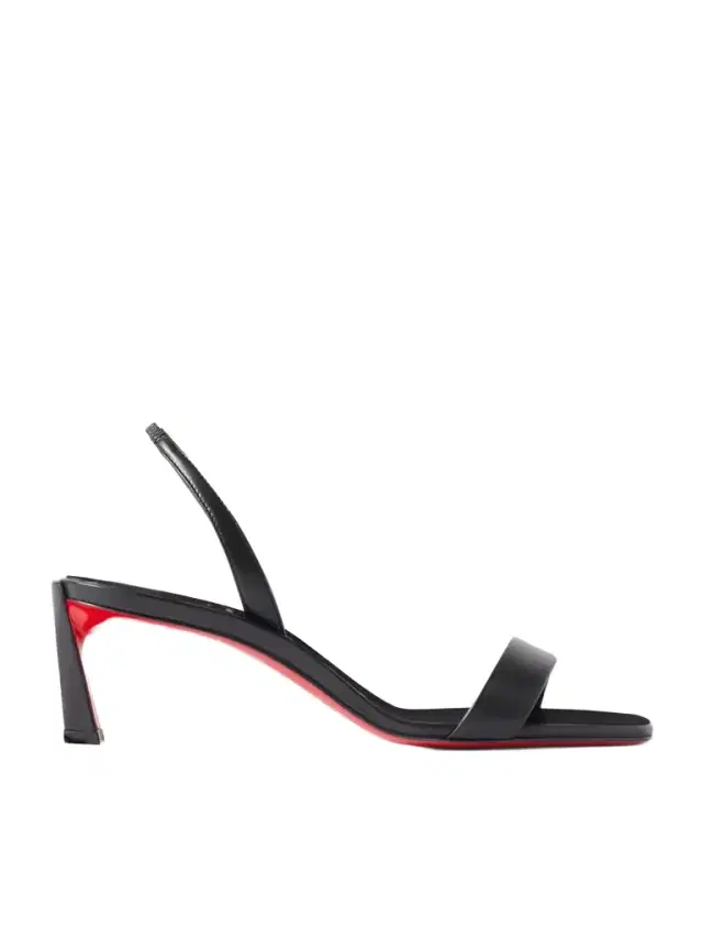Christian Louboutin O Condora 55 Leather Slingback Sandals