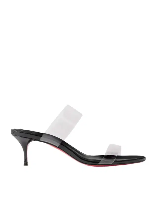 Christian Louboutin Just Nothing 55 Pvc Mules
