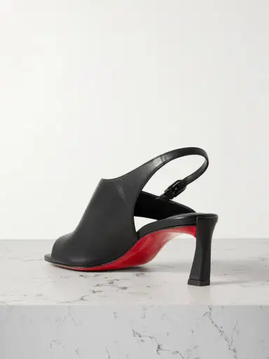 Christian Louboutin Viva Condora 55 Leather Slingback Sandals | Thumbnail 3