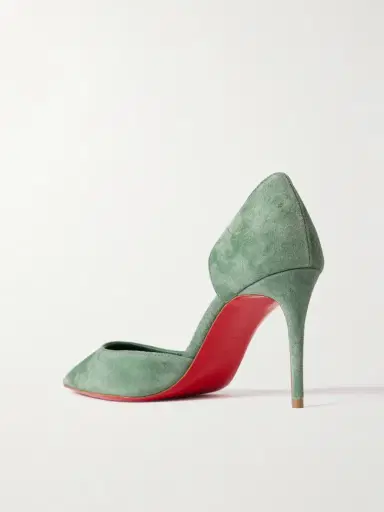 Christian Louboutin Iriza 85 Suede Pumps | Thumbnail 3 Christian Louboutin Iriza 85 Suede Pumps | Thumbnail 3