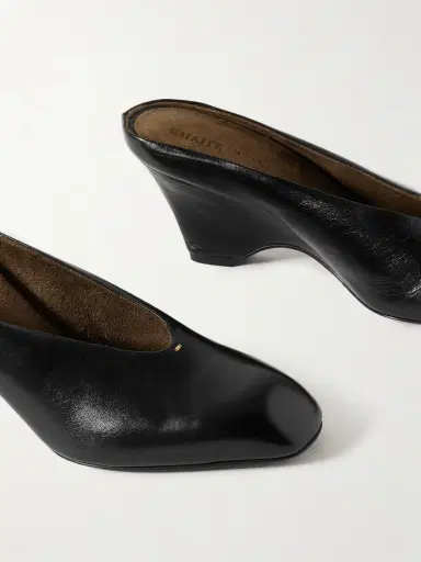 Khaite Colt Leather Mules | Thumbnail 4 Khaite Colt Leather Mules | Thumbnail 4