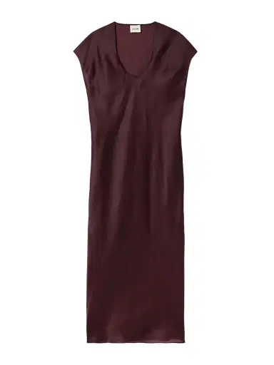 Khaite Darby Silk-organza Midi Dress | Thumbnail 1 Khaite Darby Silk-organza Midi Dress | Thumbnail 1