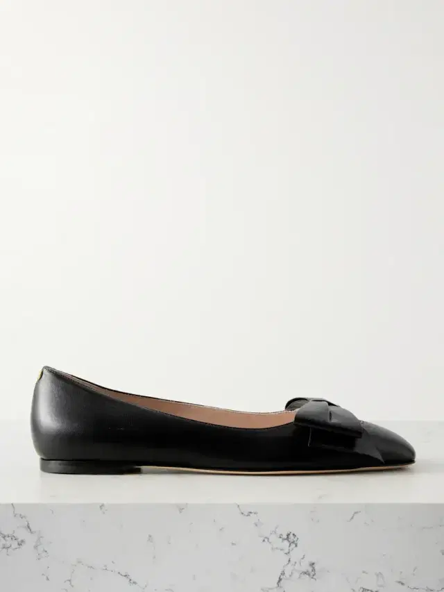 Bowow Leather Ballet Flats