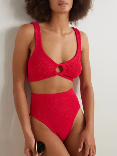 Hunza G Nadine Seersucker Bikini | Thumbnail 2