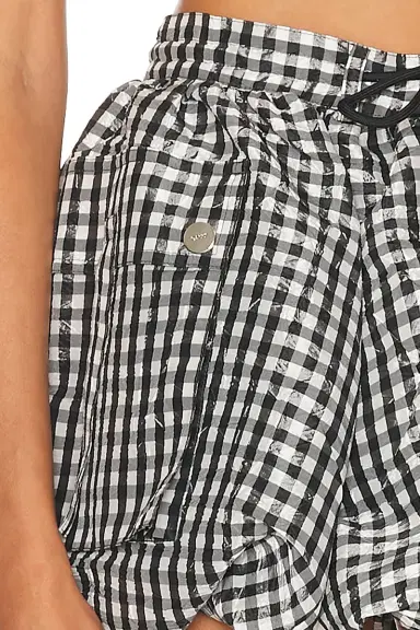 Ganni Check Mini Bubble Skirt | Thumbnail 6