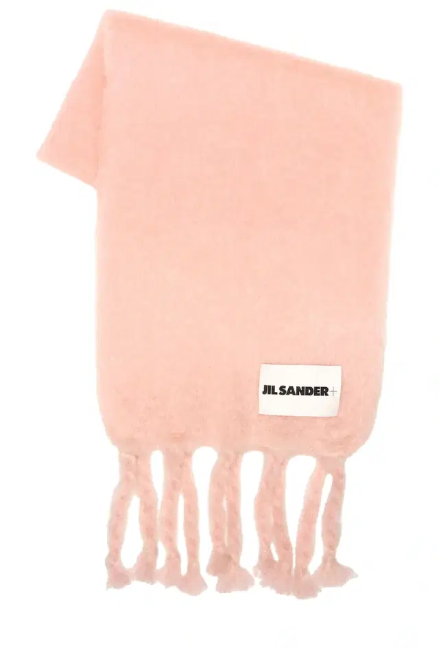 Jil Sander Logo Plain Scarf