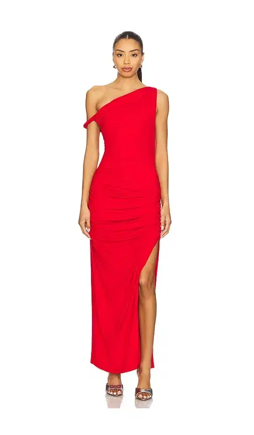 Erina Asymmetrical Maxi Dress