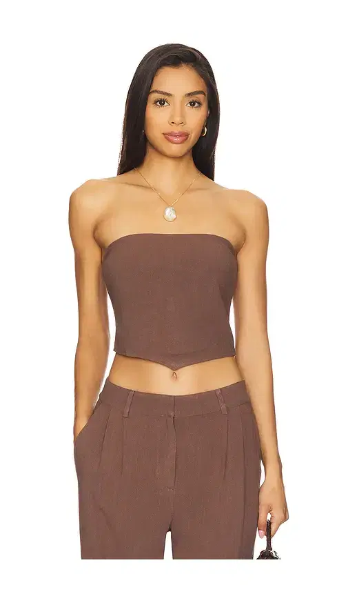 Macie Linen Top