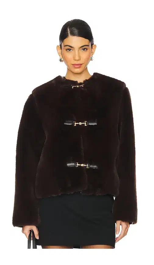 Lovers and Friends Rhoda Faux Fur Jacket