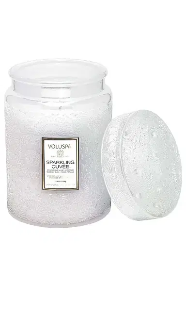 Voluspa Sparkling Cuvee Large Jar Candle | Thumbnail 2 Voluspa Sparkling Cuvee Large Jar Candle | Thumbnail 2