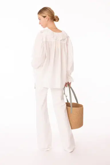 Chloé Ruffle Blouse | Thumbnail 4