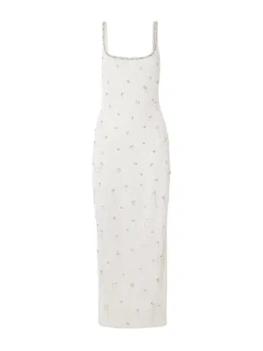 Clio Peppiatt Droplet Embellished Beaded Stretch-tulle Gown | Thumbnail 1