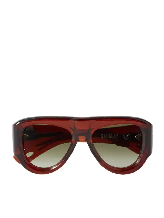 Jacques Marie Mage Barclay Aviator-style Acetate Sunglasses