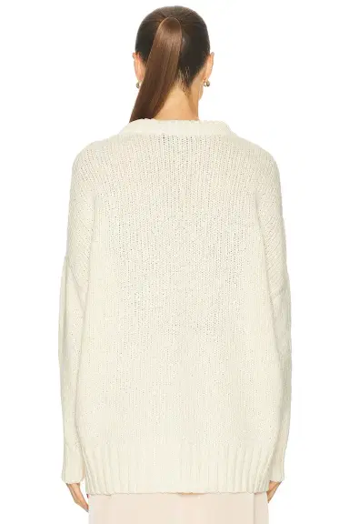 Jenni Kayne Foster Cotton Sweater | Thumbnail 3
