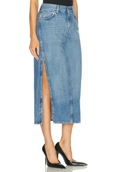 Givenchy Long Denim Skirt | Thumbnail 3