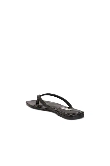 TOTEME Croco Embossed Flip Flop | Thumbnail 3