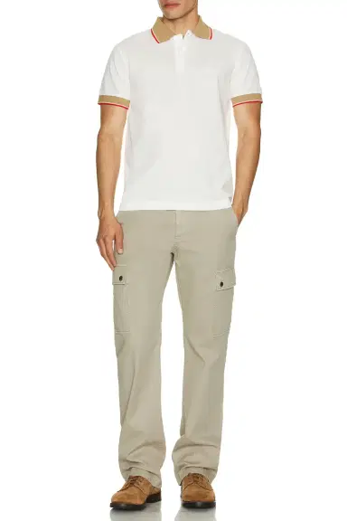 Burberry Collar Slim Fit Polo | Thumbnail 2