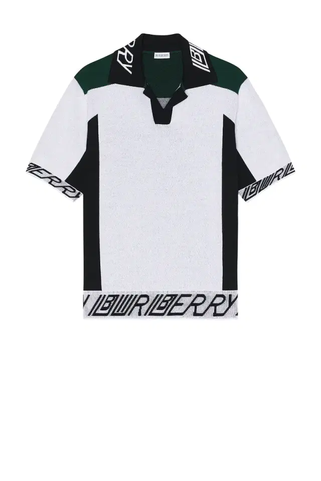 Burberry Football Script Polo
