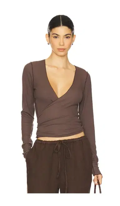 VIR VITA Margot Wrap Top | Thumbnail 1