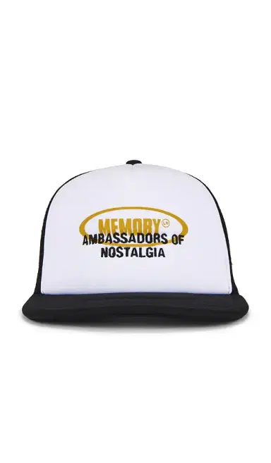 Memory Lane Oval Text Trucker Cap | Thumbnail 1