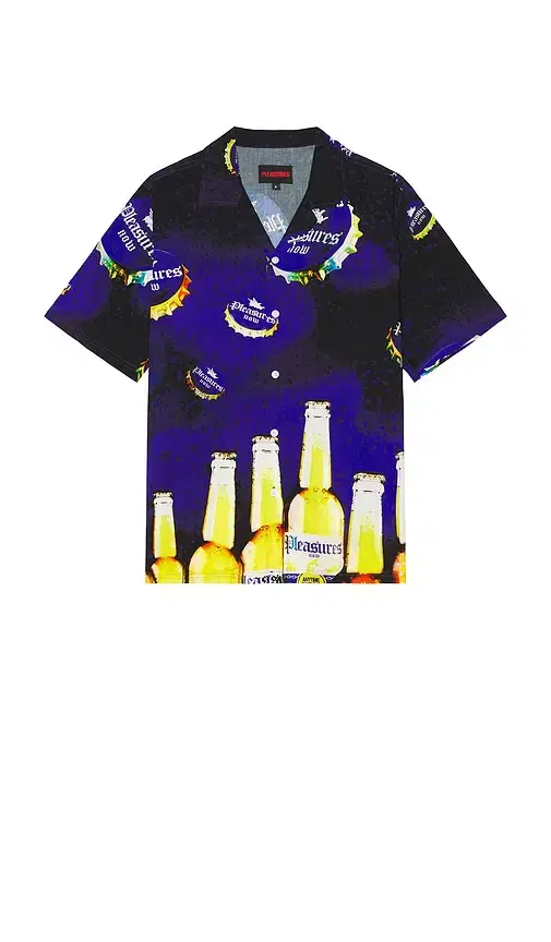 Pleasures Cerveza Camp Shirt