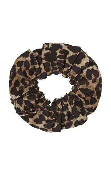 Ganni Printed Cotton Scrunchie | Thumbnail 1