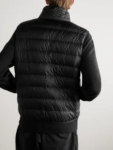 Moncler Rocoque Logo-Appliquéd Quilted Shell Down Gilet - Men | Thumbnail 4 Moncler Rocoque Logo-Appliquéd Quilted Shell Down Gilet - Men | Thumbnail 4