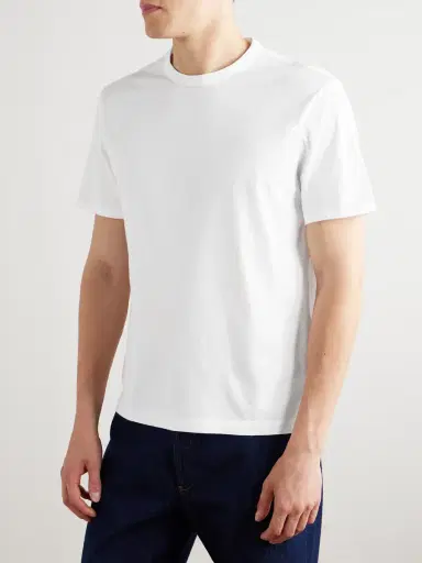 OFFICINE GÉNÉRALE Three-Pack Organic Cotton-Jersey T-Shirts - Men | Thumbnail 3 OFFICINE GÉNÉRALE Three-Pack Organic Cotton-Jersey T-Shirts - Men | Thumbnail 3